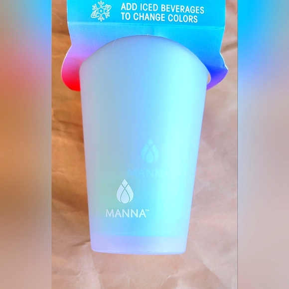 🆕️Manna Hydration 12oz Reusable Color Changing Tumber Set⭐️6pk RAINBOW - Picture 9 of 10